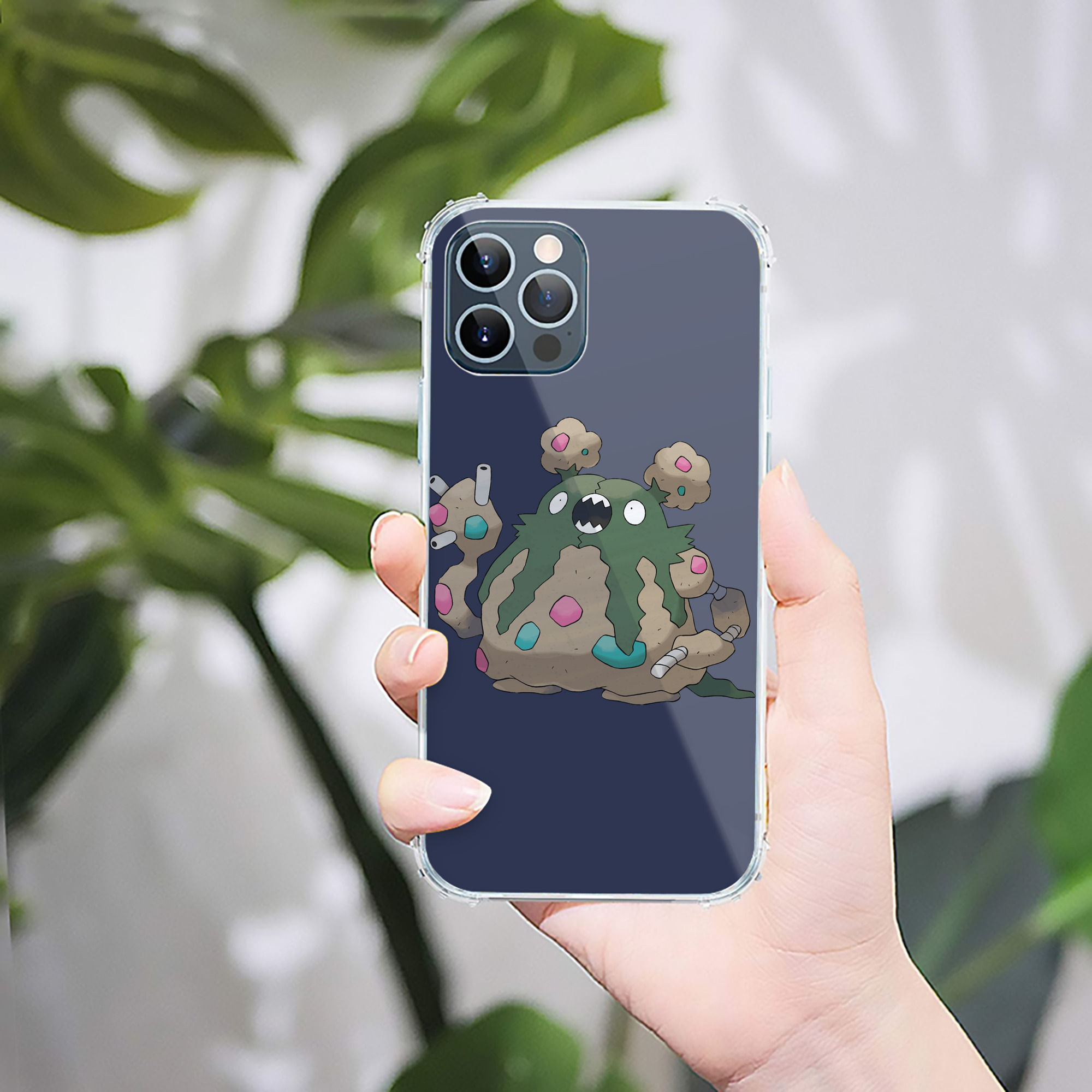 （画像用） ポケットモンスター Pokémon 【iPhone 12シリーズ対応】透明スマホケース（クリアソフトケース）